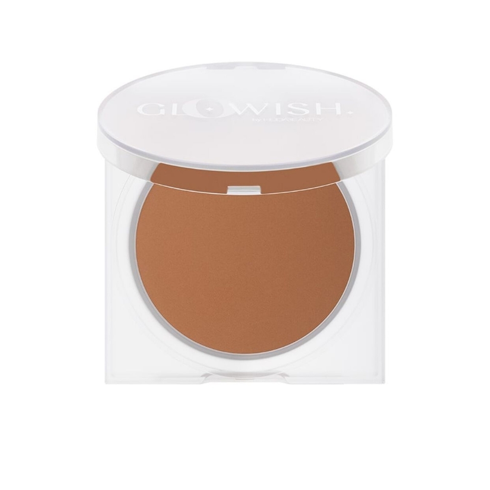 GloWish Luminous Pressed Powder/ 09 Extra Tan/ NIB/ Huda Beauty